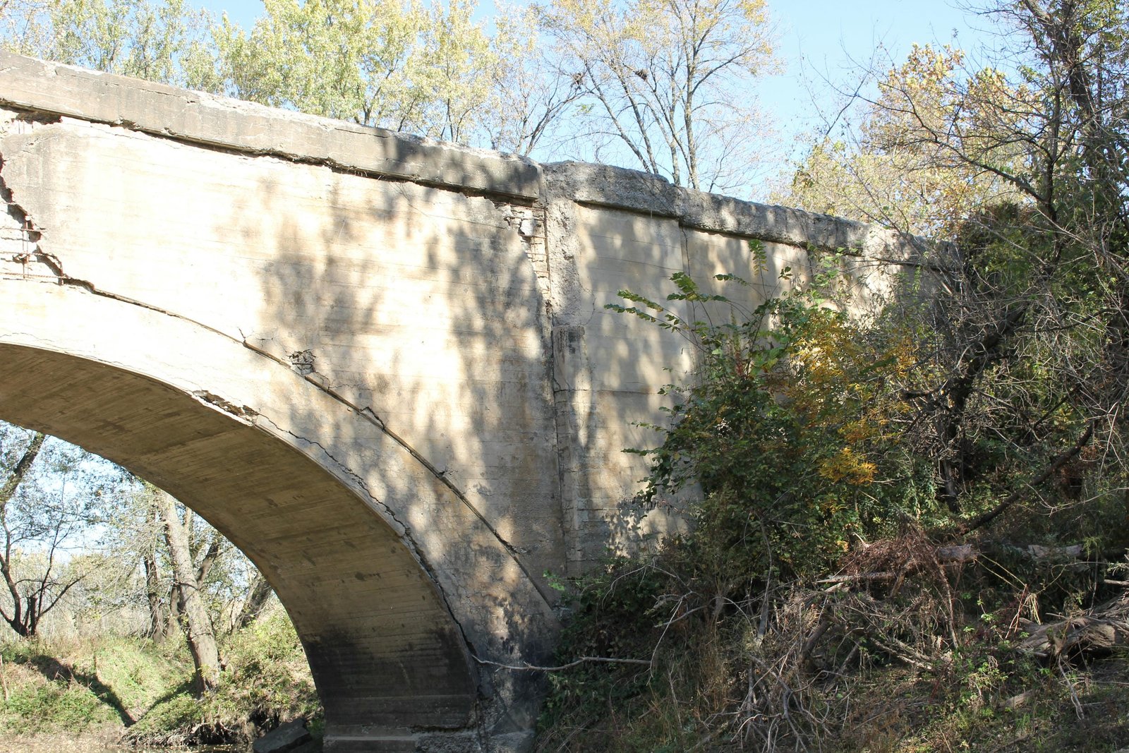 East abutment